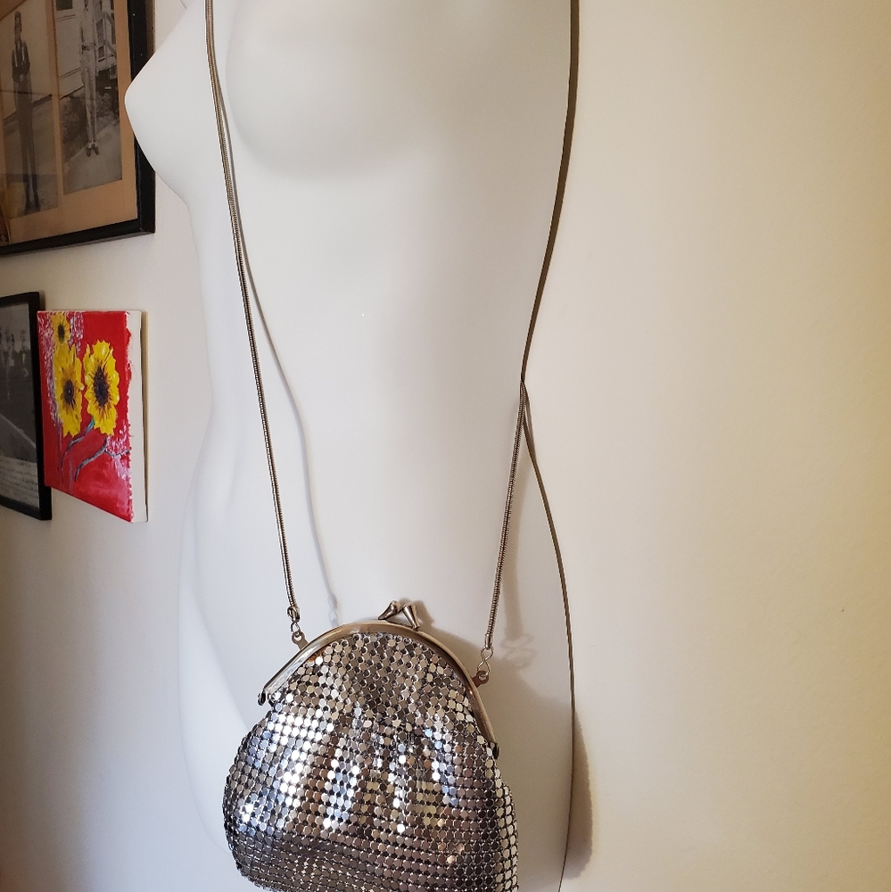 MARK Silver Mesh Crossbody